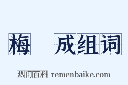 梅瑴成组词是什么意思的图片